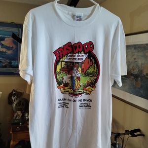 Vtg Bayou Barn T Shirt size Large